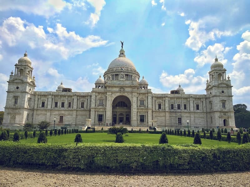 Kolkata city skyline